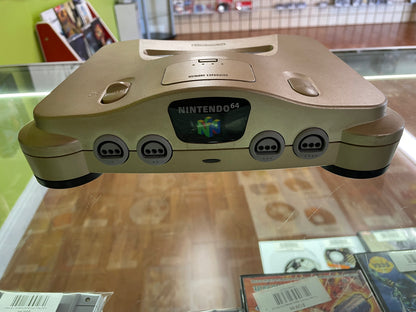 Gold N64 Console JP Nintendo 64