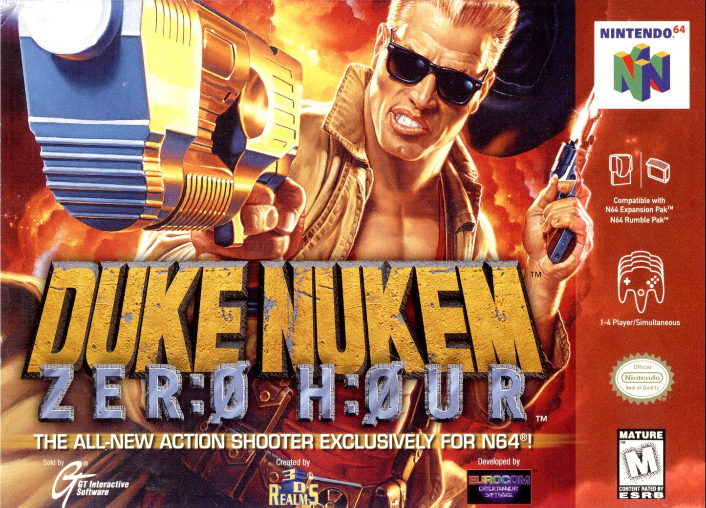 Duke Nukem Zero Hour Nintendo 64