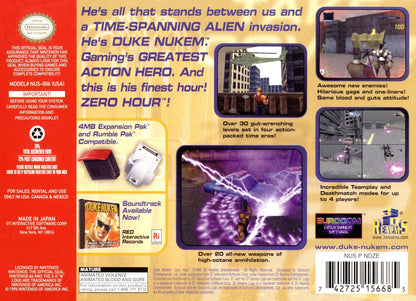 Duke Nukem Zero Hour Nintendo 64