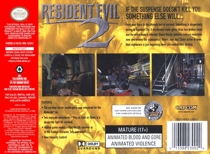 Resident Evil 2 Nintendo 64