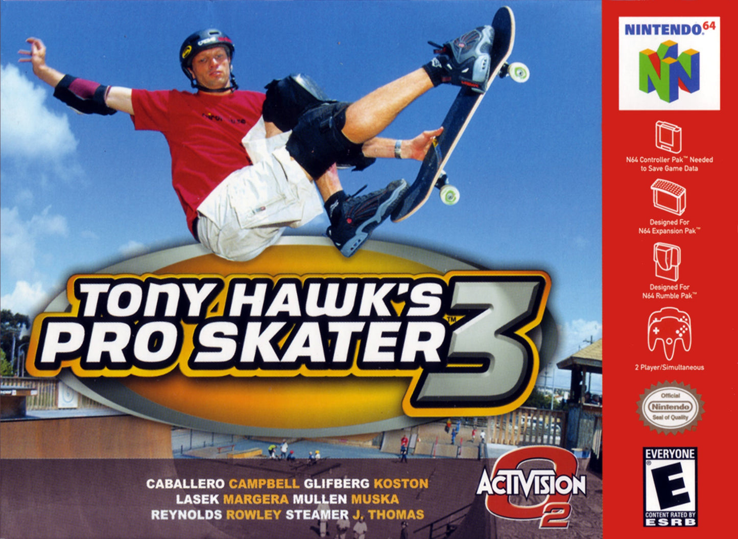 Tony Hawk 3 Nintendo 64