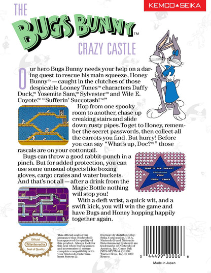 Bugs Bunny Crazy Castle NES