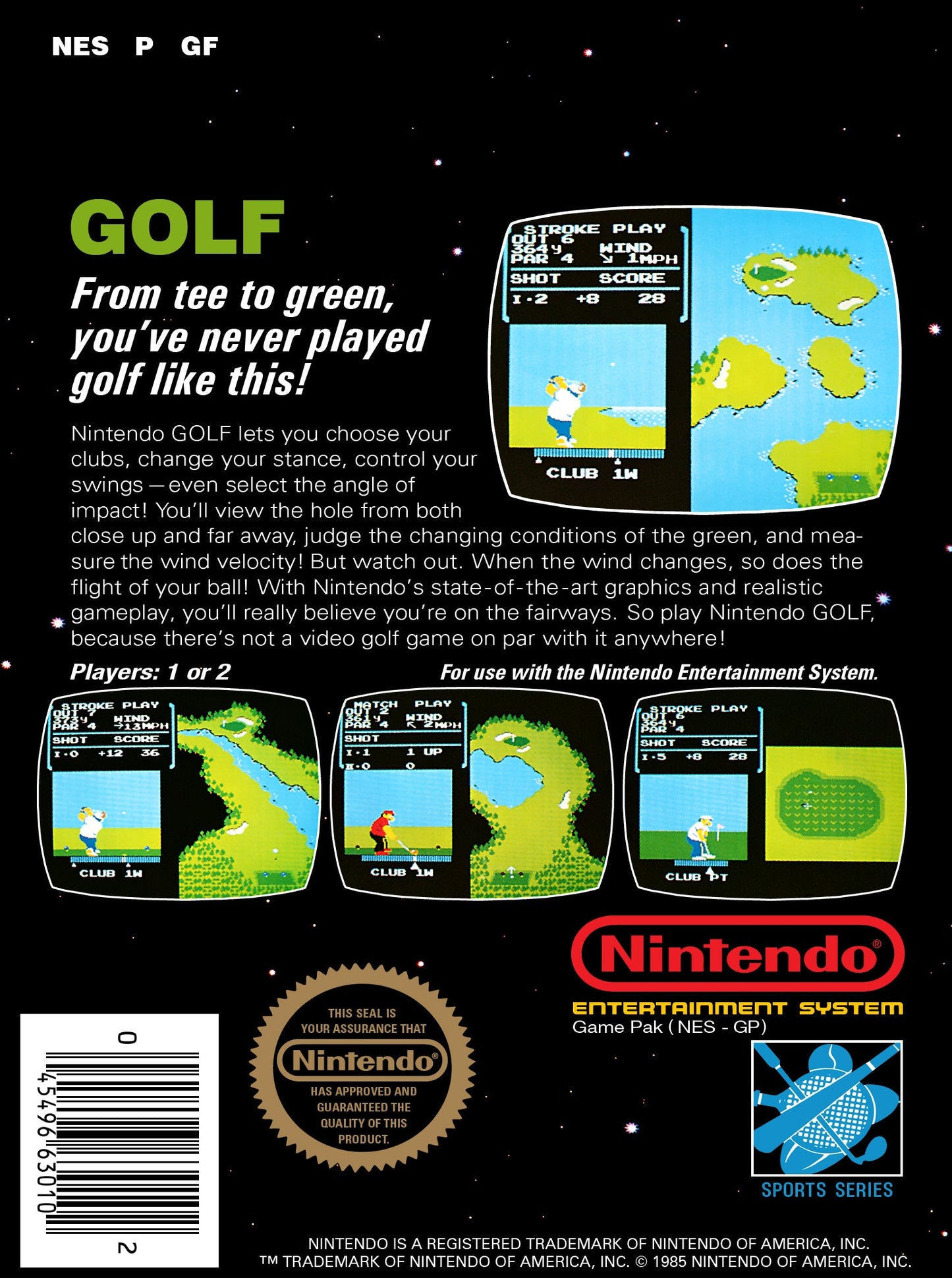 Golf NES
