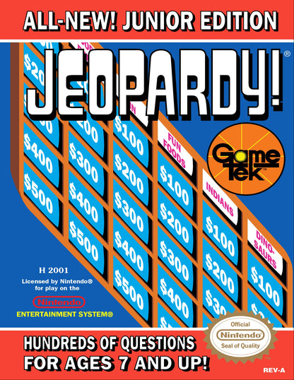 Jeopardy Jr NES