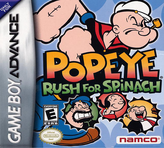 Popeye Rush for Spinach GameBoy Advance