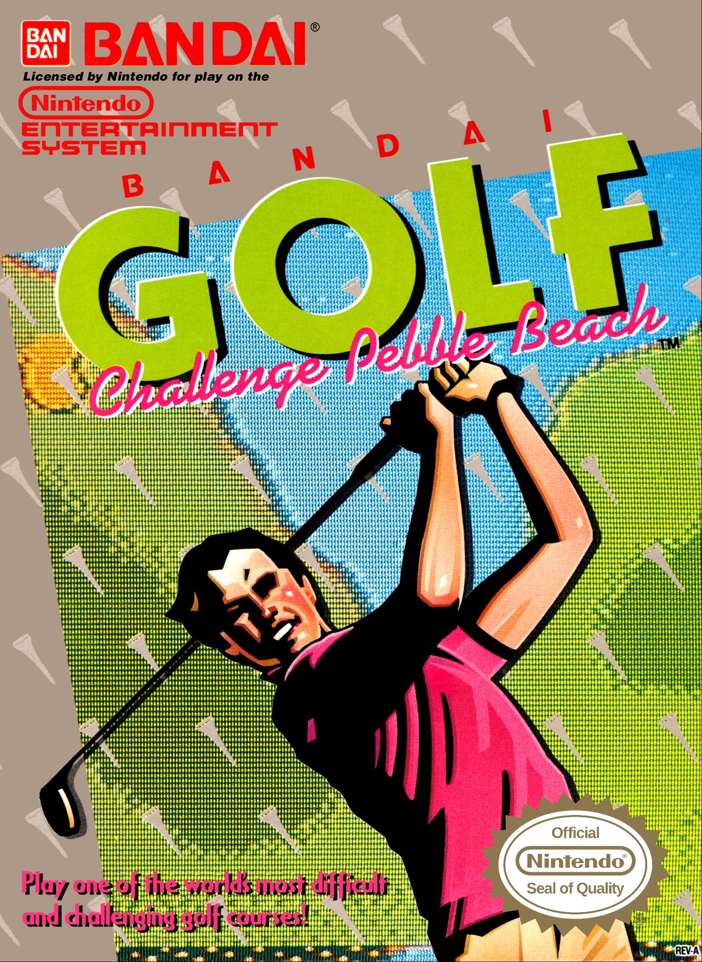 Bandai Golf Challenge Pebble Beach NES