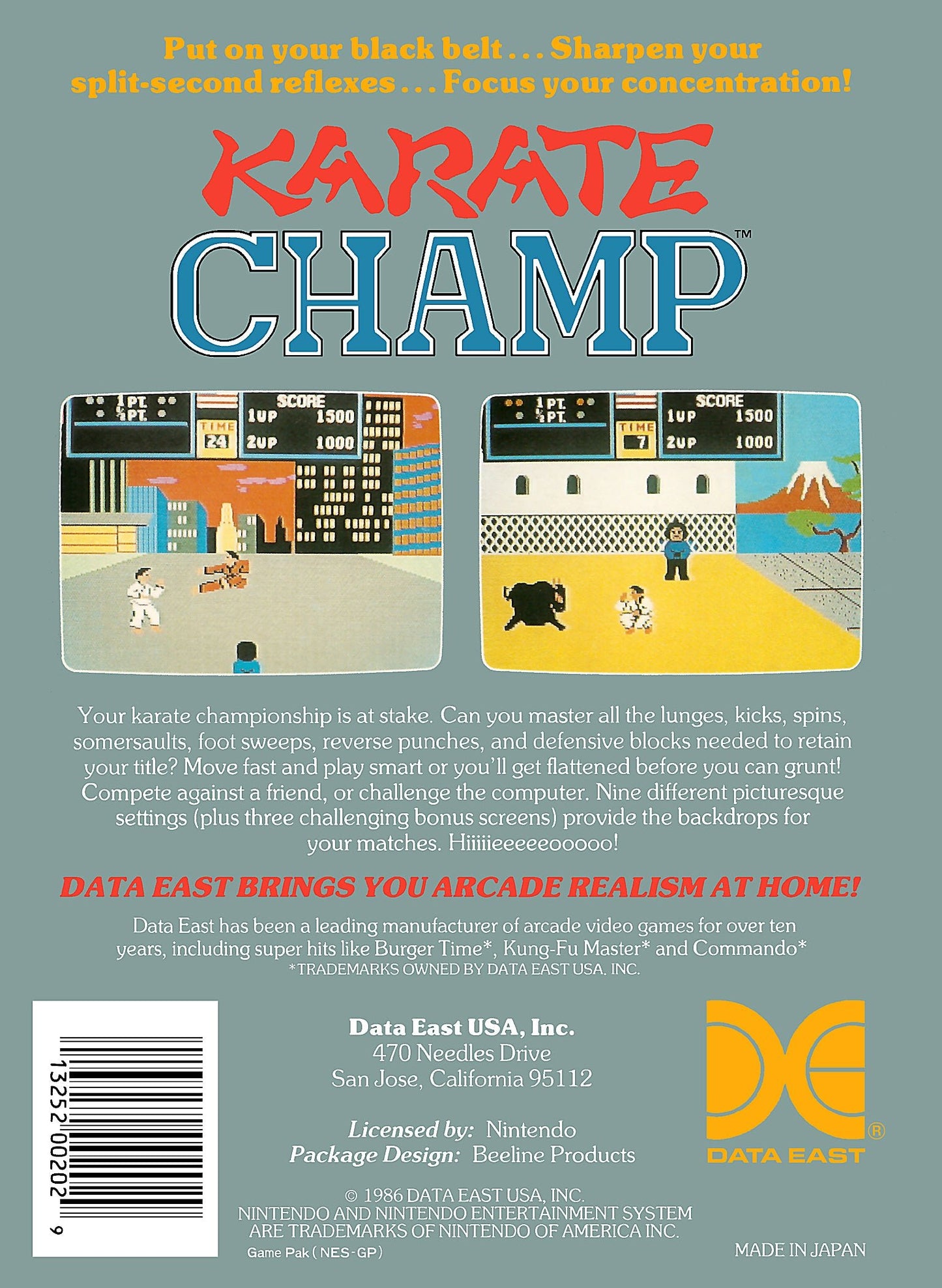 Karate Champ NES