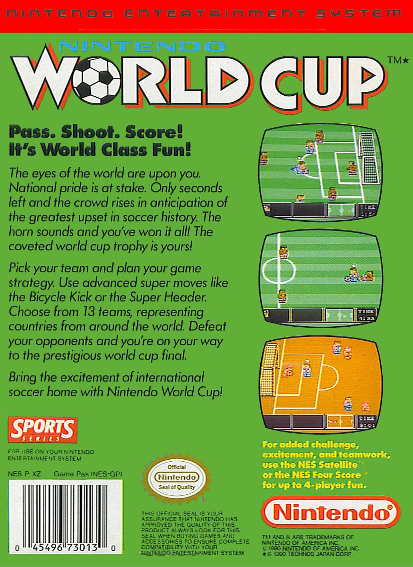 Nintendo World Cup NES