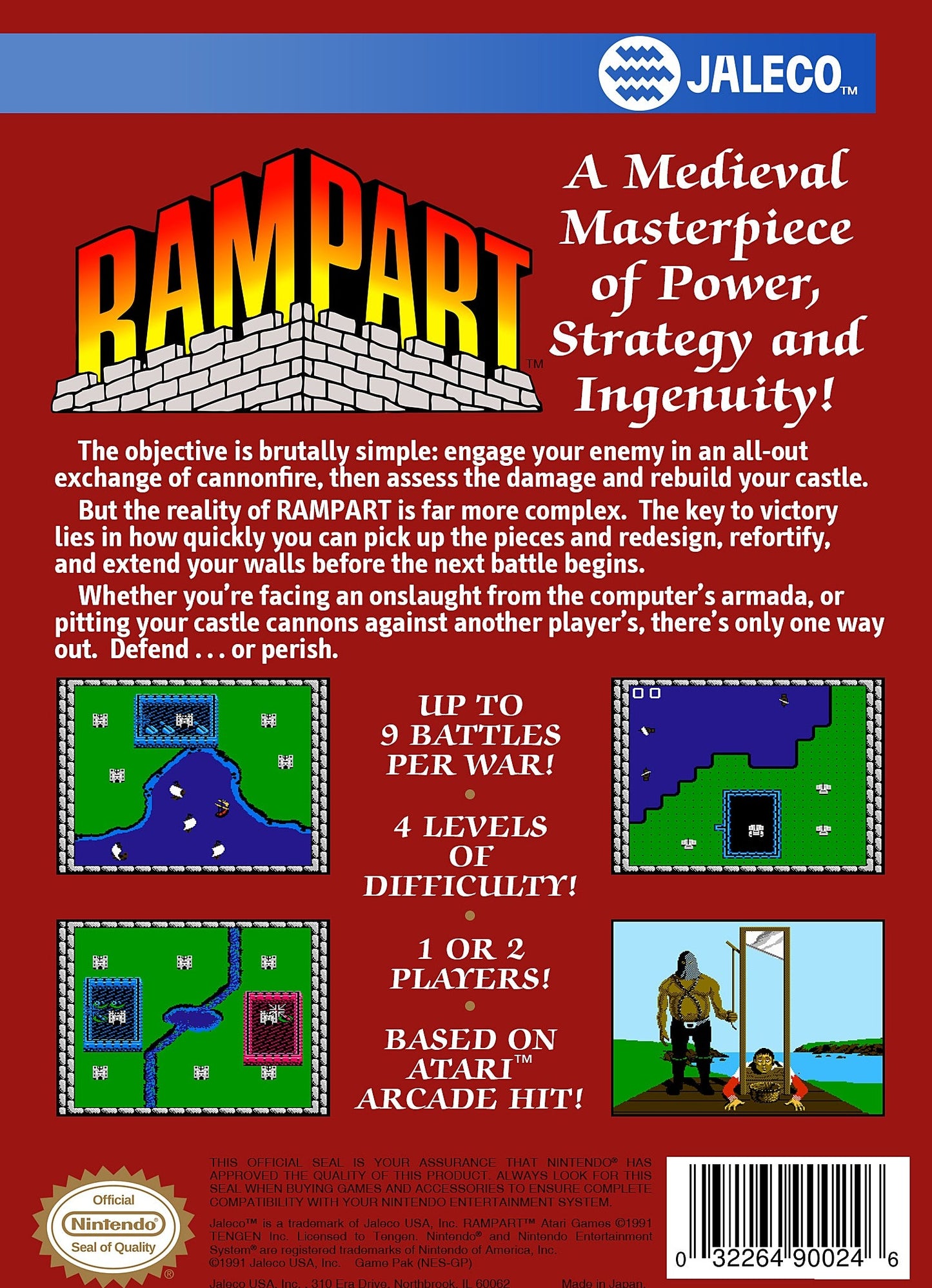 Rampart NES