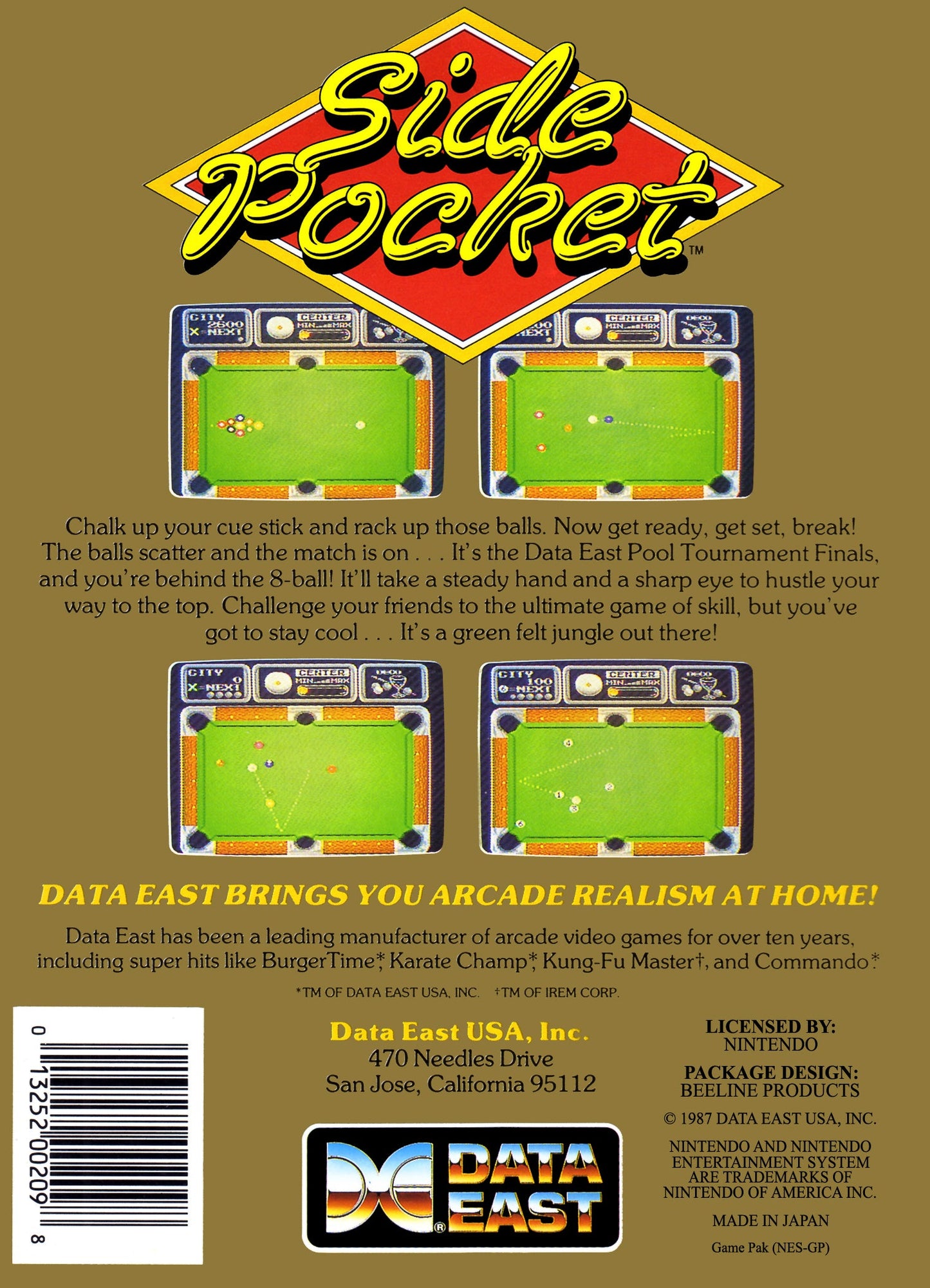 Side Pocket NES