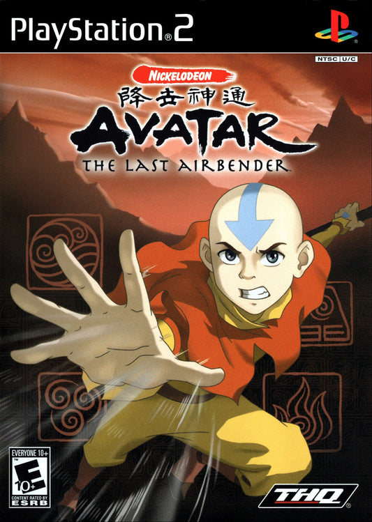 Avatar The Last Airbender Playstation 2