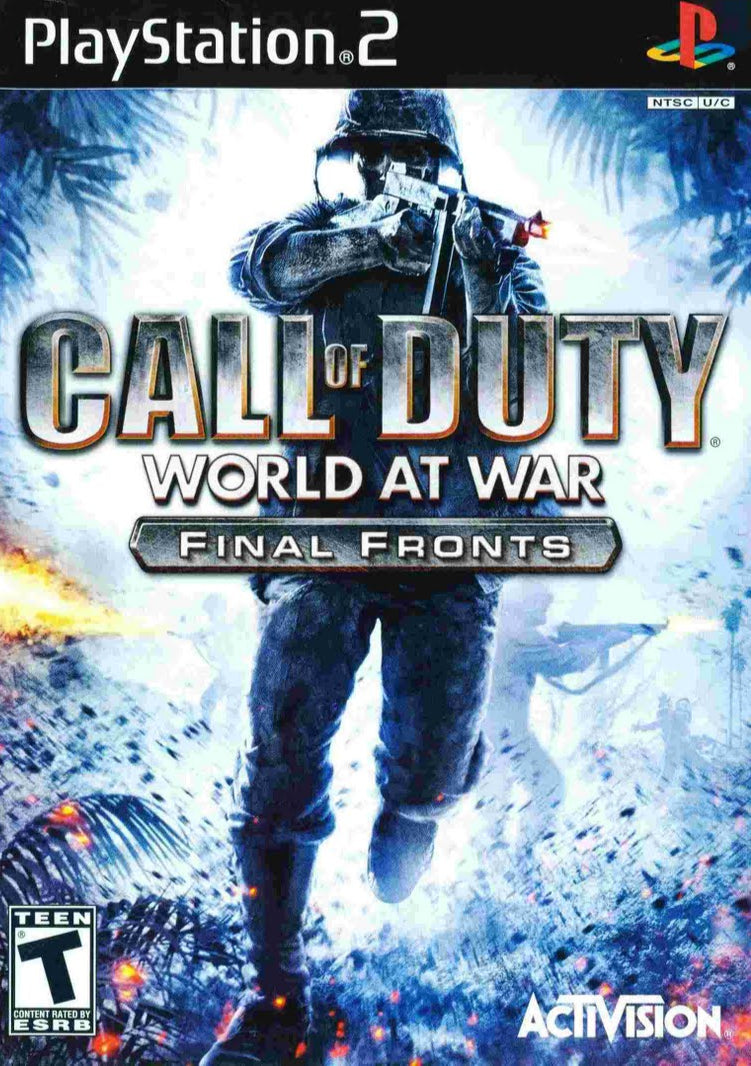 Call of Duty World at War Final Fronts Playstation 2