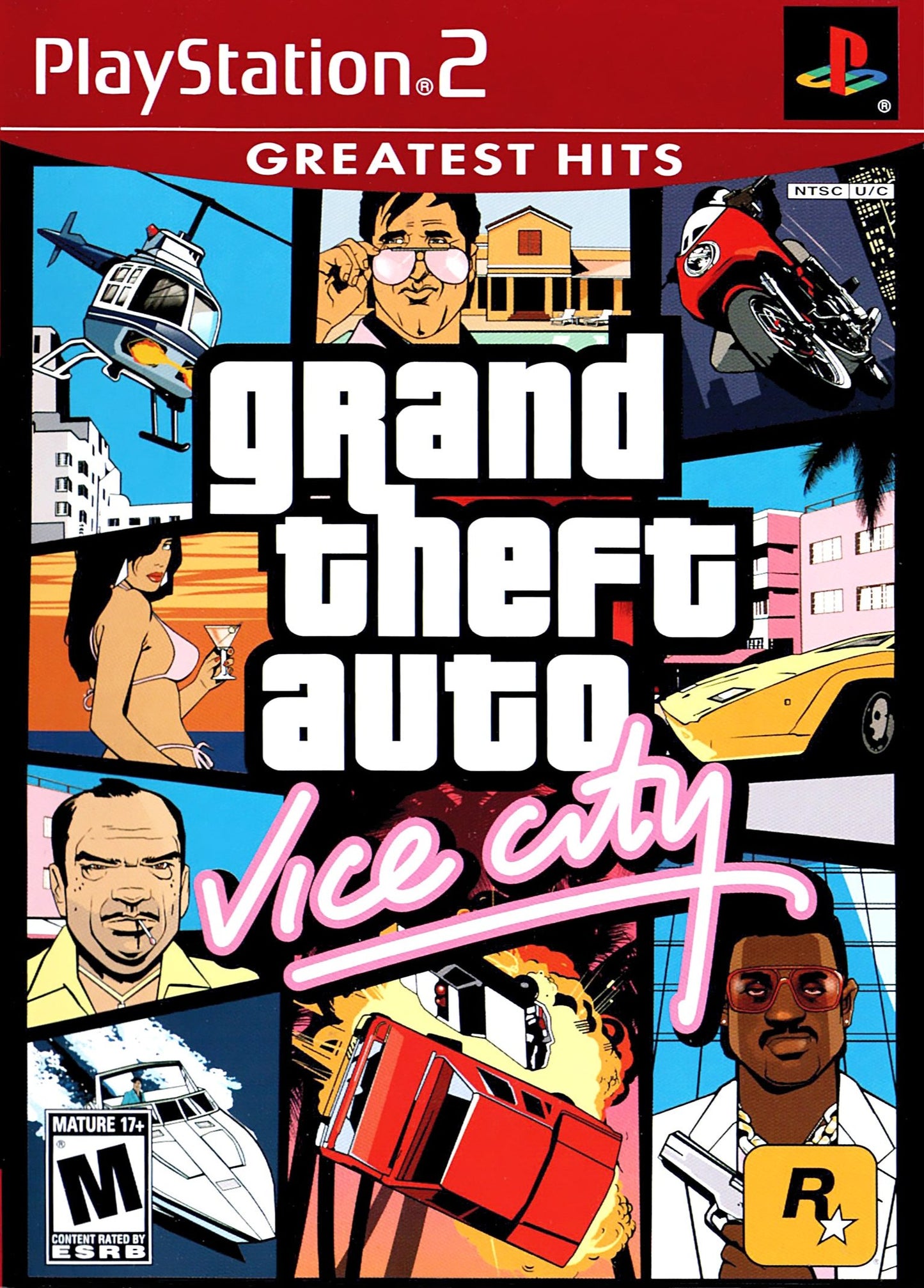 Grand Theft Auto Vice City (Greatest Hits] Playstation 2