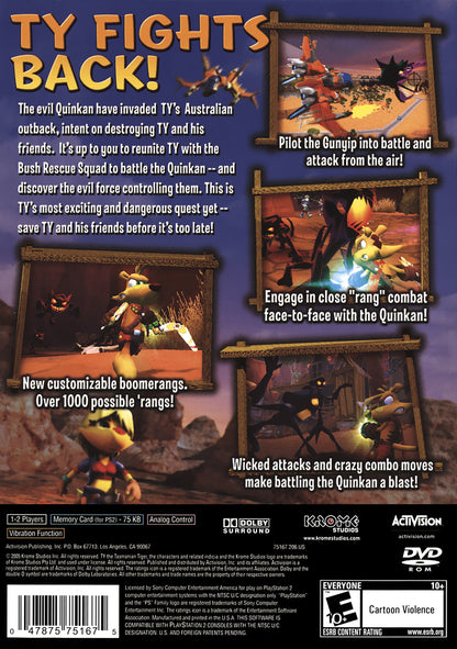 Ty The Tasmanian Tiger 3 Playstation 2