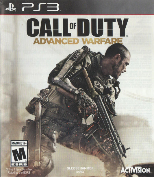 Call of Duty Advanced Warfare Playstation 3
