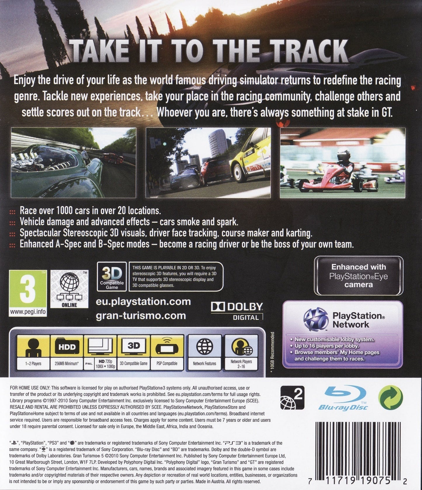 Gran Turismo 5 PAL Playstation 3