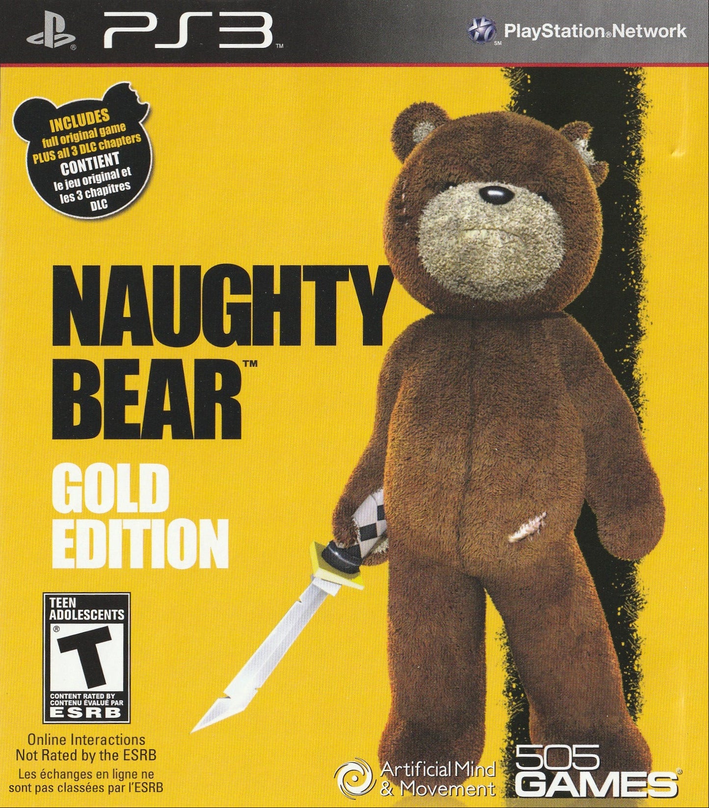 Naughty Bear: Gold Edition Playstation 3