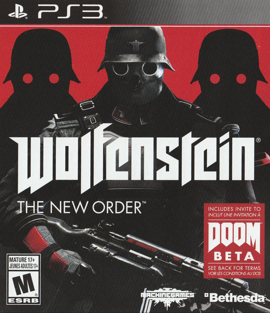 Wolfenstein: The New Order Playstation 3