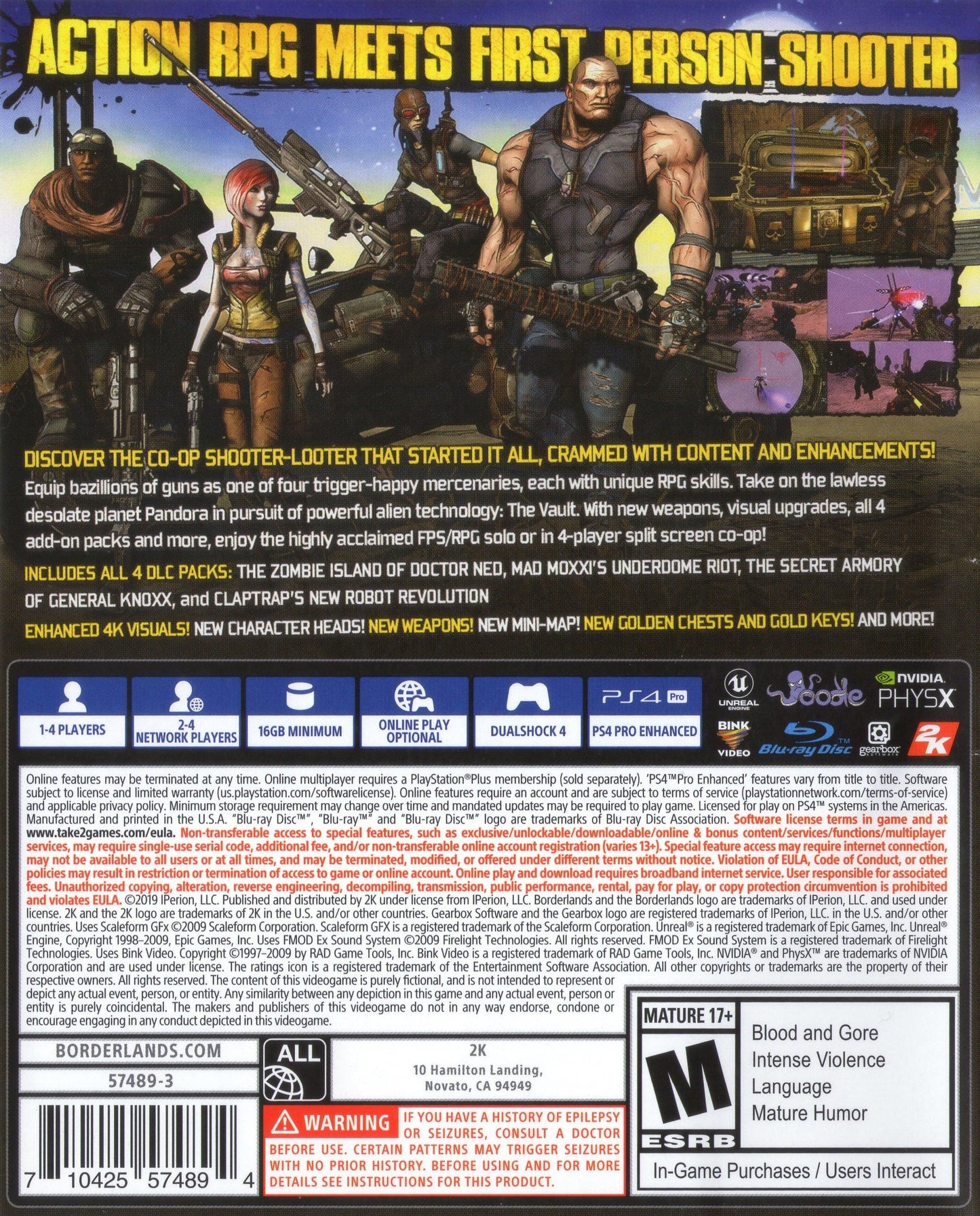 Borderlands [Game of the Year] Playstation 4