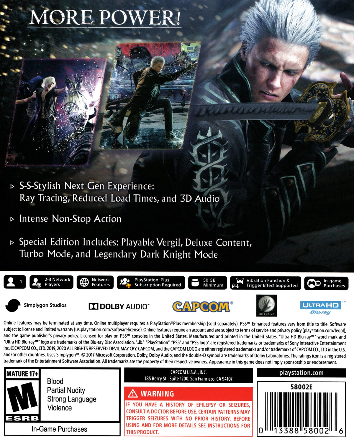 Devil May Cry 5 [Special Edition] Playstation 5