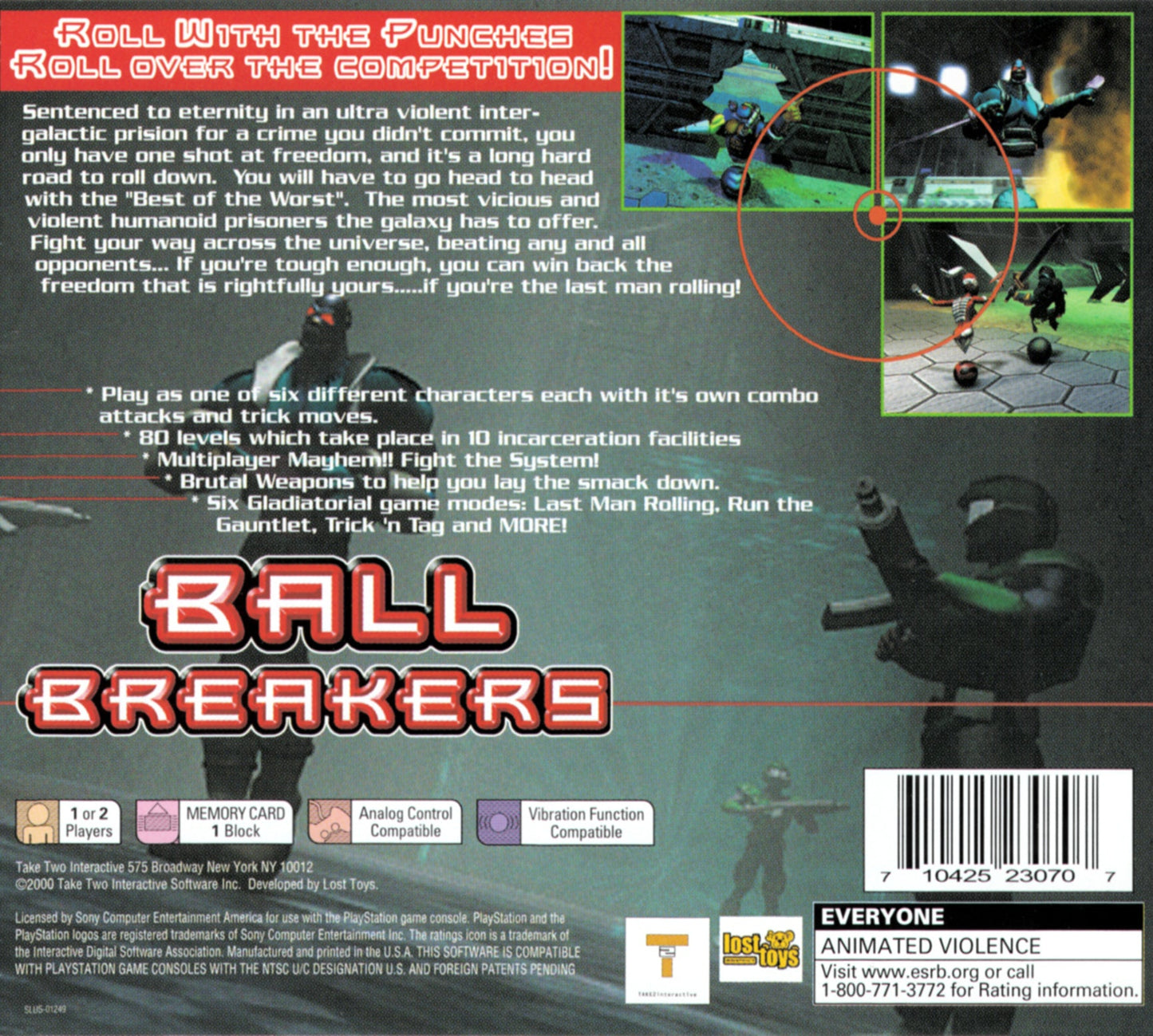 Ball Breakers Playstation