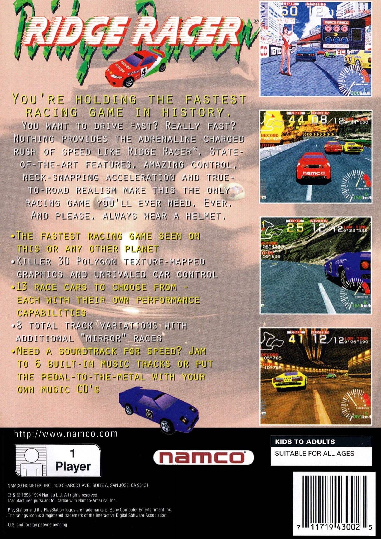 Ridge Racer Playstation