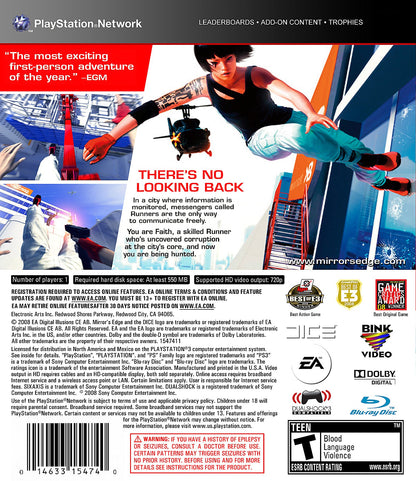 Mirror's Edge Playstation 3
