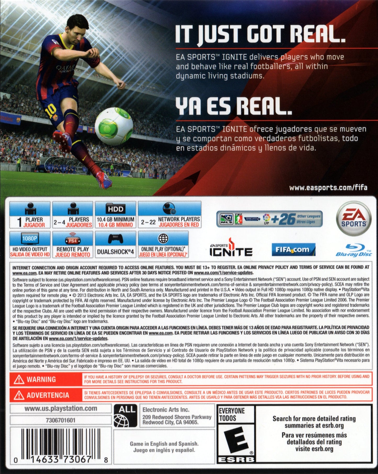 FIFA 14 Playstation 4