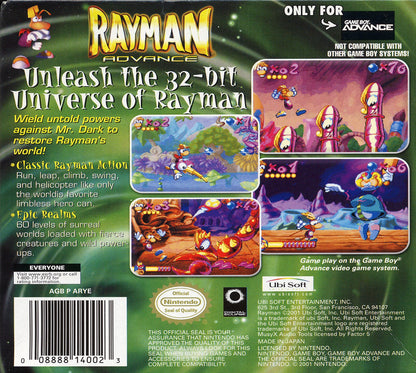 Rayman Advance GameBoy Advance