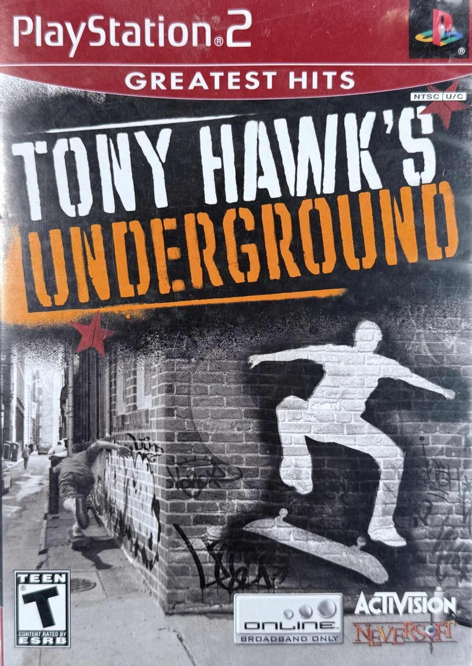 Tony Hawk Underground [Greatest Hits] Playstation 2