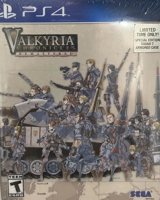 Valkyria Chronicles Remastered [Steelbook Edition] Playstation 4