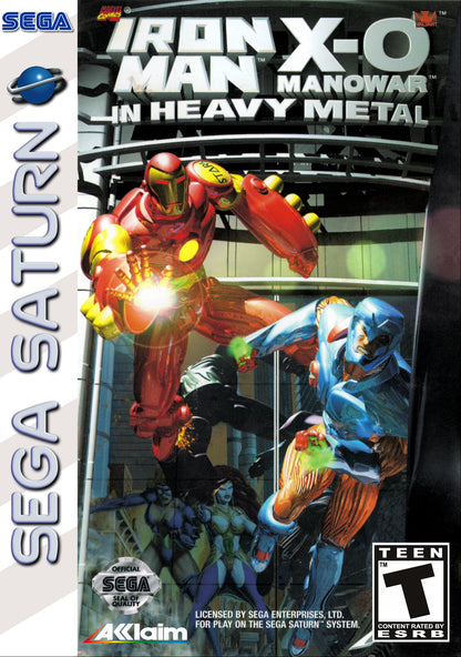 Iron Man X-O Manowar in Heavy Metal Sega Saturn
