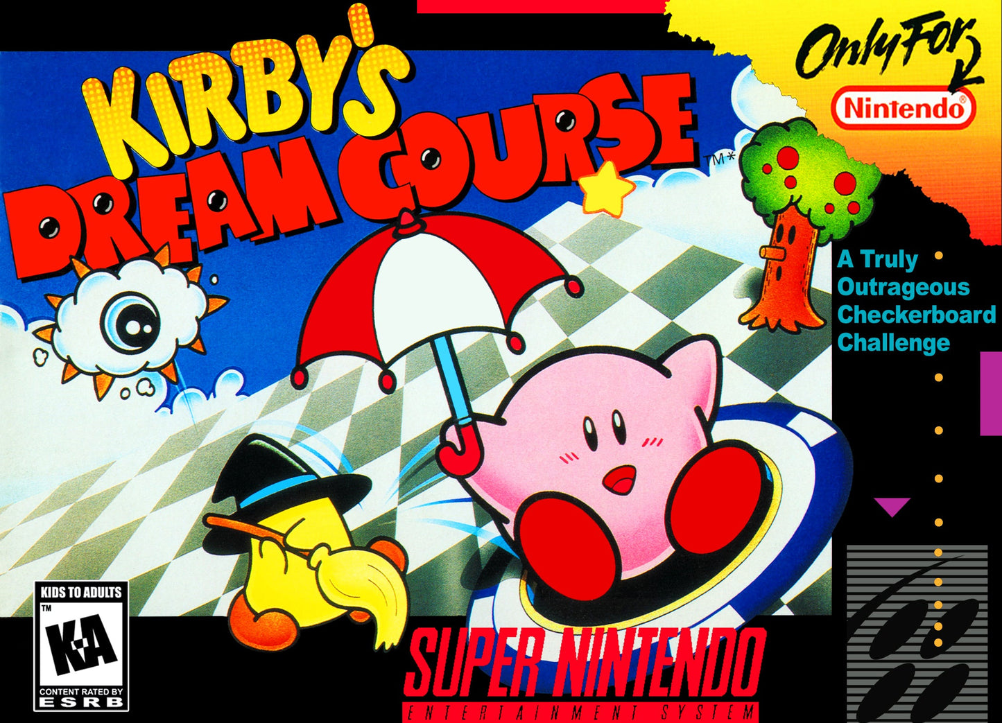 Kirby's Dream Course Super Nintendo