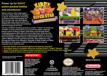 Kirby Super Star Super Nintendo