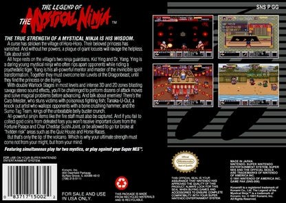 Legend of the Mystical Ninja Super Nintendo
