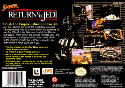 Super Star Wars Return of the Jedi Super Nintendo