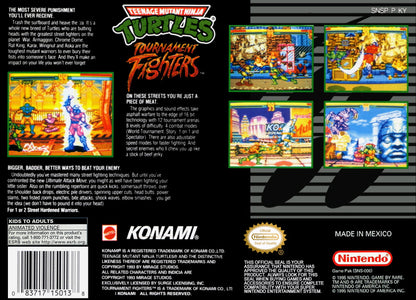 Teenage Mutant Ninja Turtles: Tournament Fighters Super Nintendo