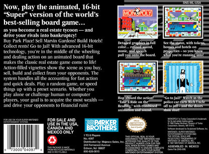Monopoly Super Nintendo