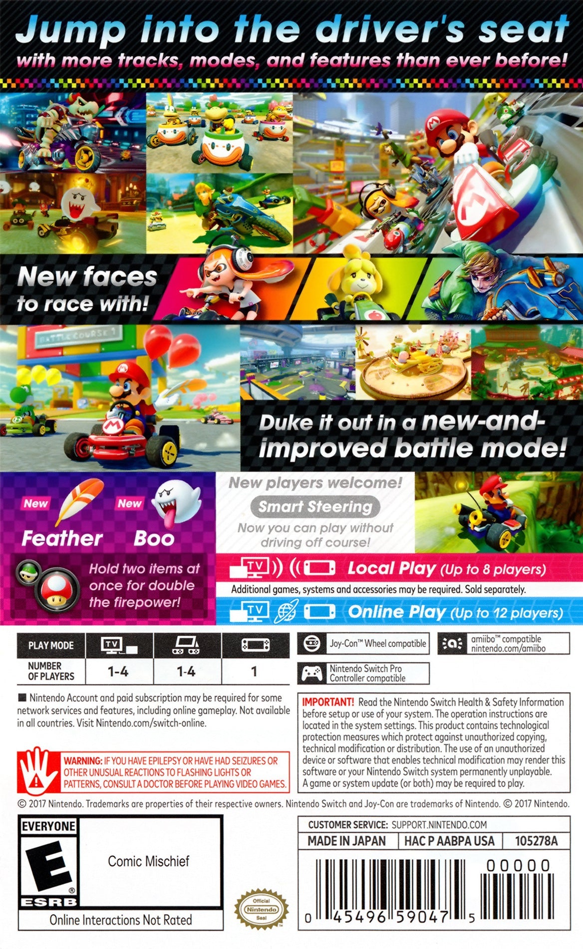 Mario Kart 8 Deluxe Nintendo Switch