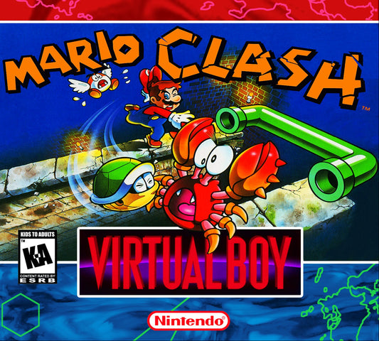 Mario Clash Virtual Boy