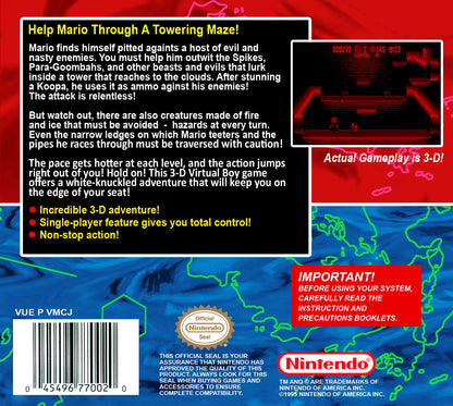 Mario Clash Virtual Boy