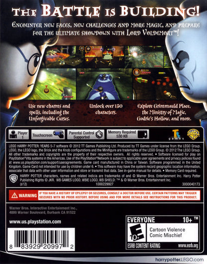 LEGO Harry Potter Years 5-7 Playstation Vita