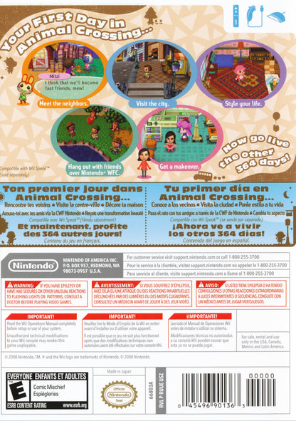 Animal Crossing City Folk Wii