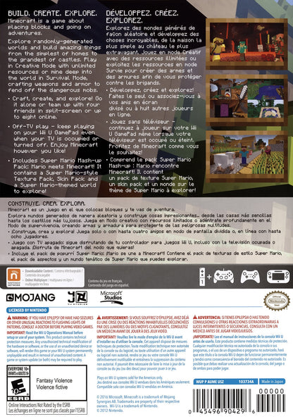 Minecraft Wii U