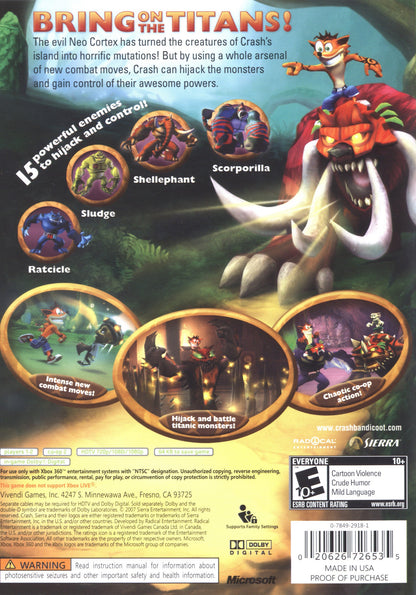 Crash of the Titans Xbox 360
