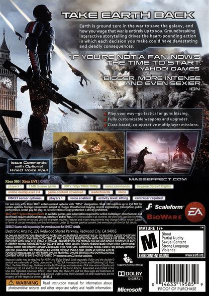 Mass Effect 3 Xbox 360
