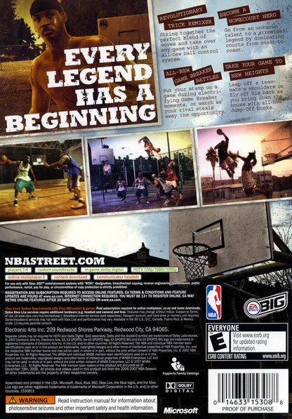 NBA Street Homecourt Xbox 360