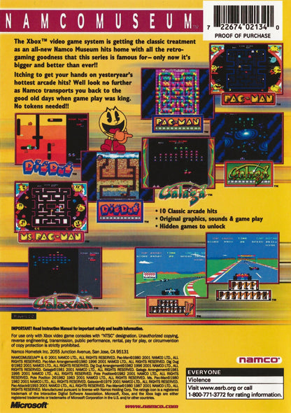 Namco Museum Xbox