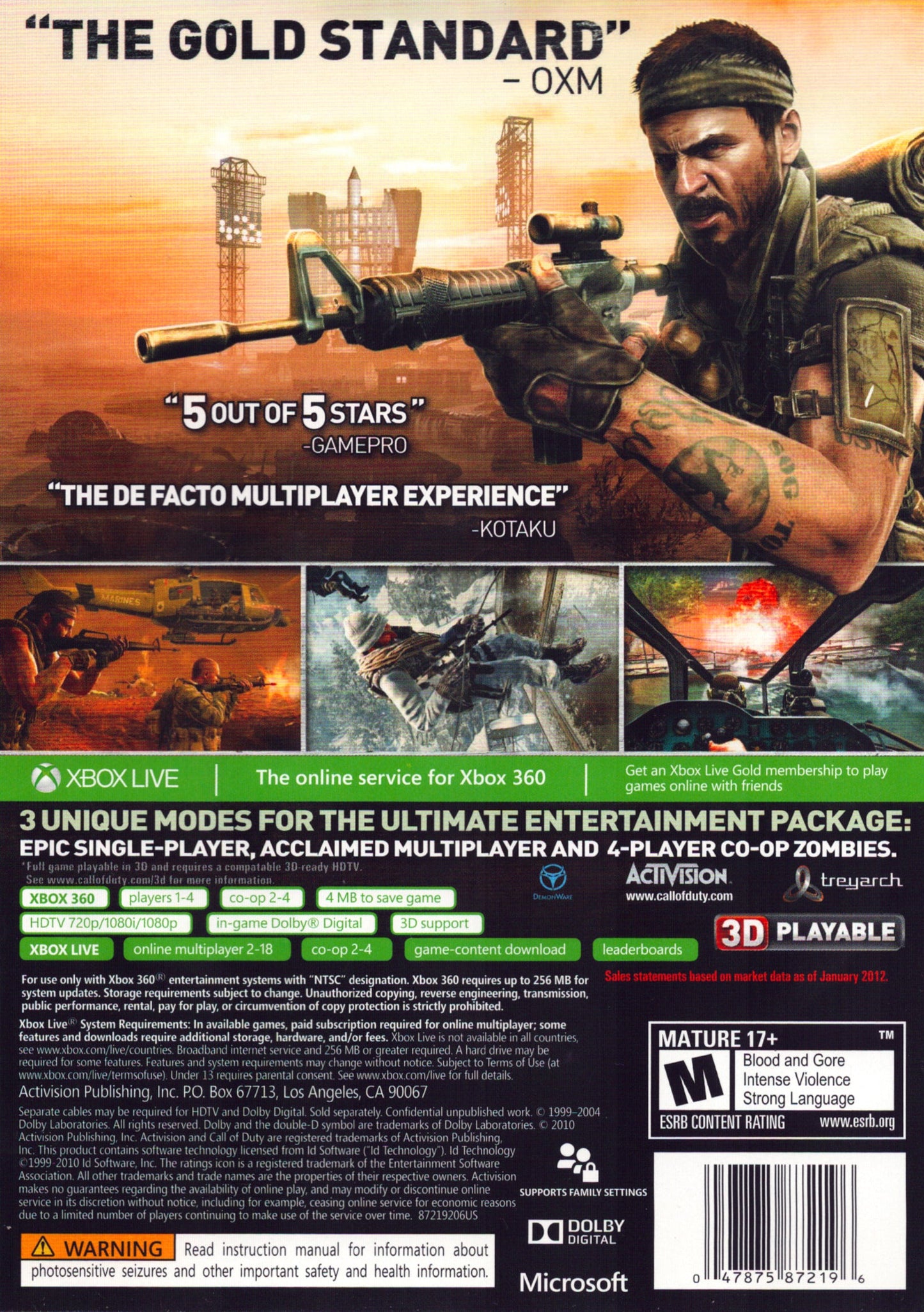 Call Of Duty Black Ops [Limited Edition] Xbox 360