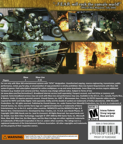 FEAR Xbox 360